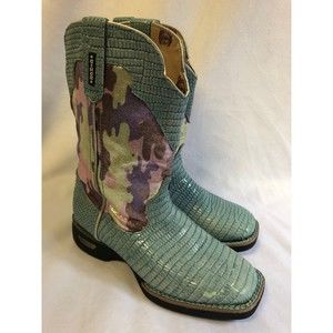 Cinch wrx boot girls 13? Camo reptile light up